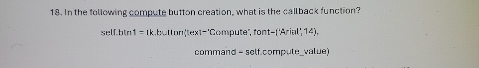 In the following compute button creation, what is
