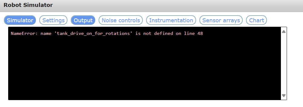 this is my response once i run the code with the