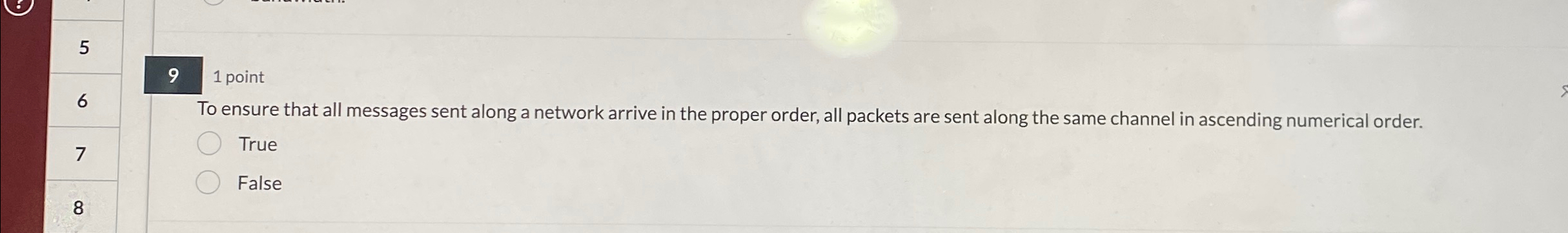 5 9 1 point 6 To ensure that all messages sent