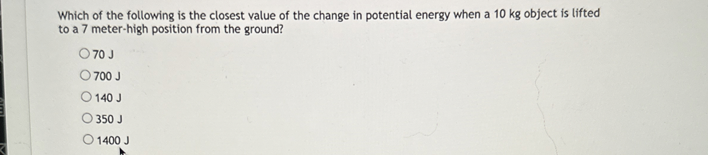 Which of the following is the closest value of