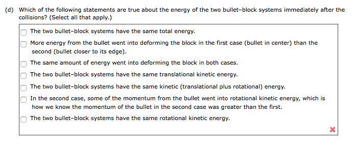 Which of the following statements are true about