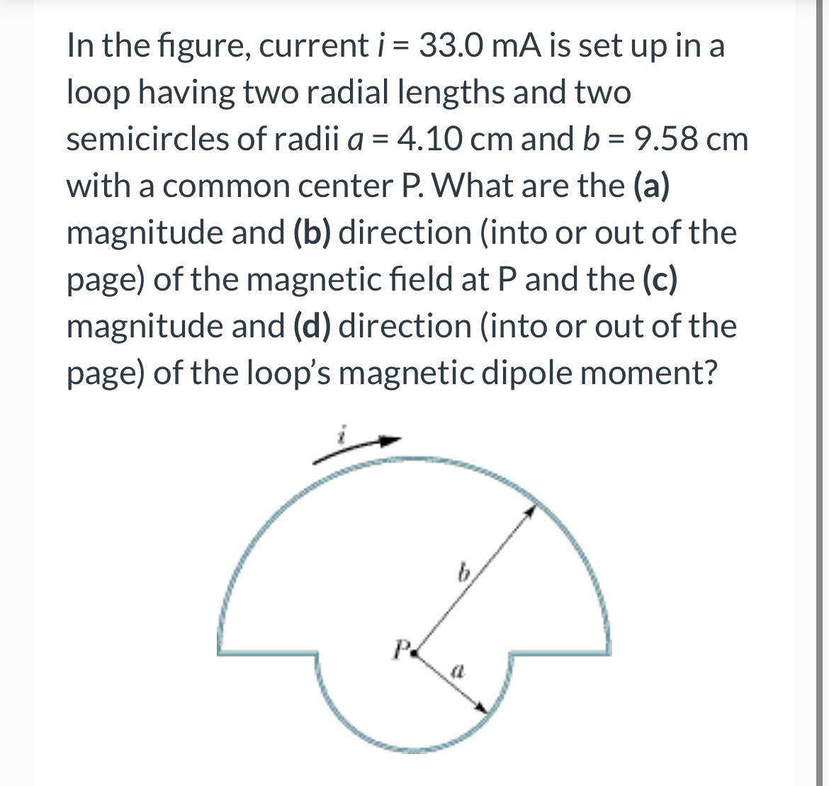 The figure shows an arrangement known as a