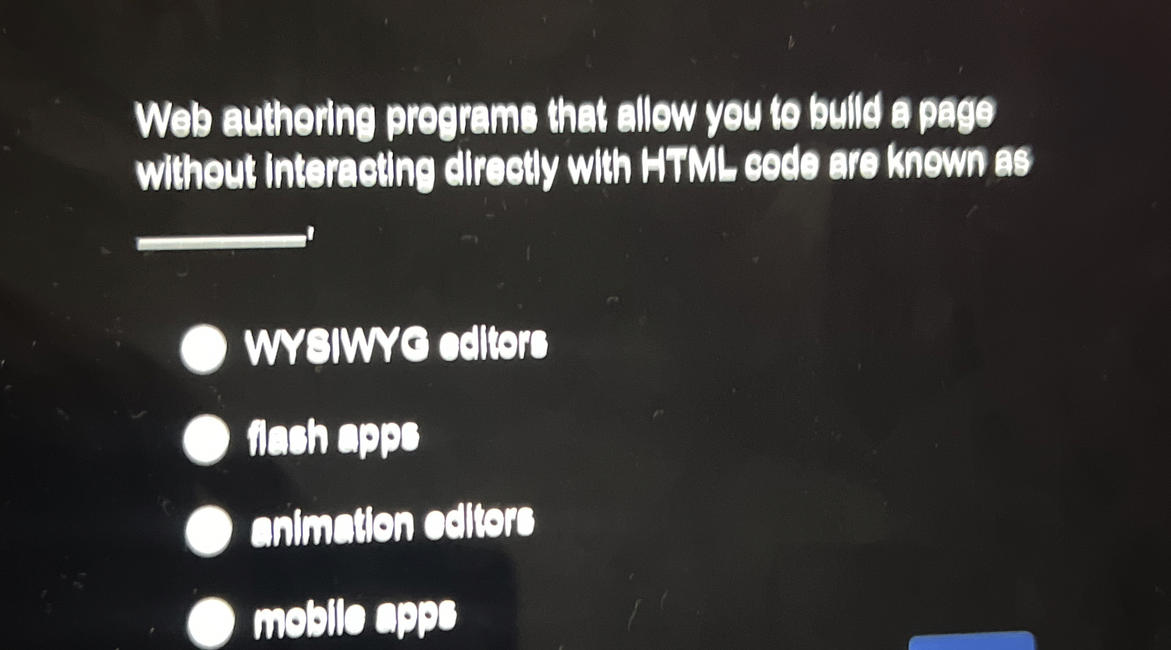 Web authoring pregrams that allow you to build a