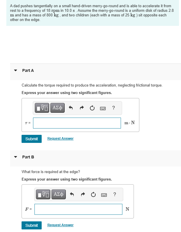 A dad pushes tangentially on a small hand -