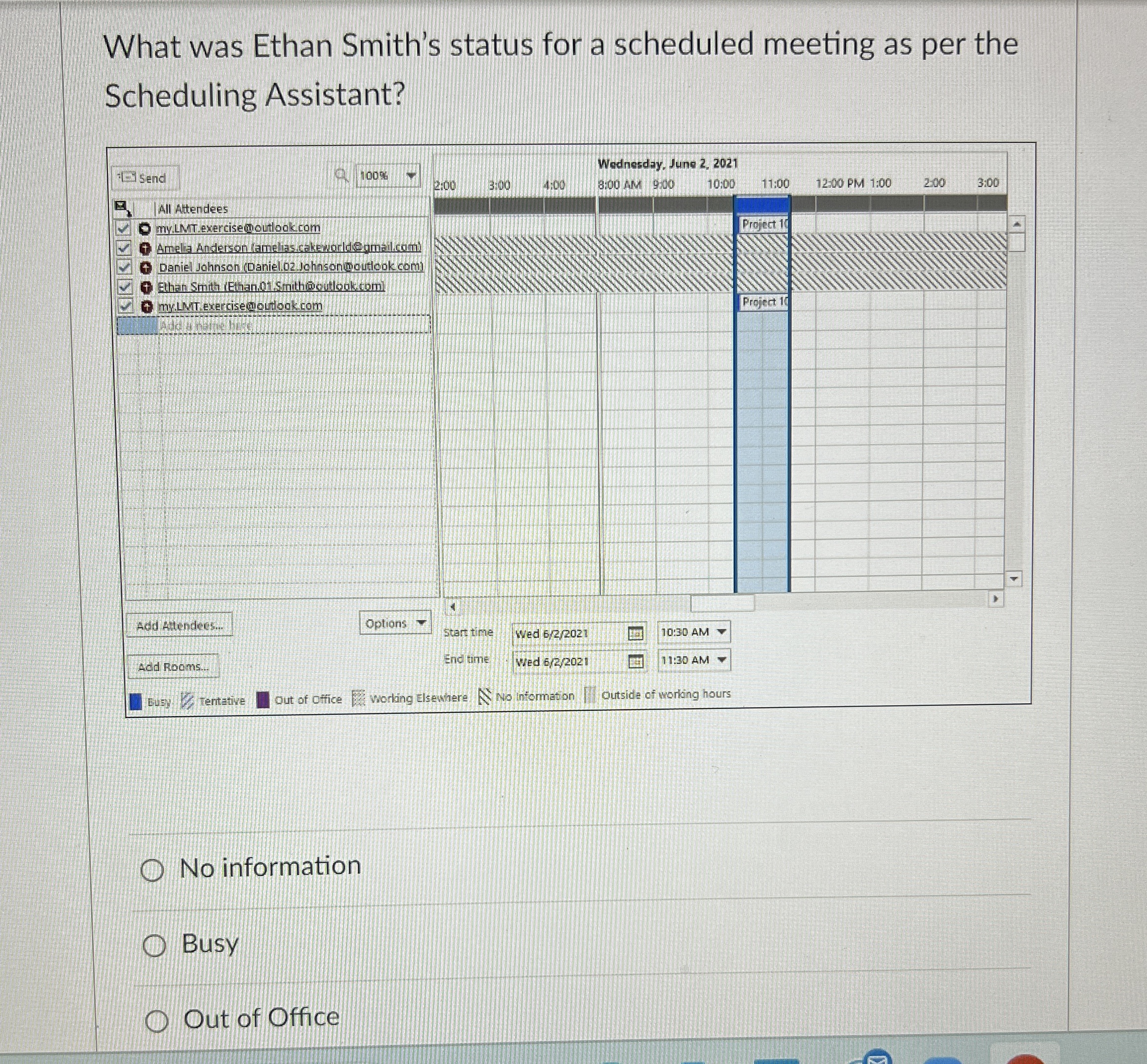 What was Ethan Smith's status for a scheduled