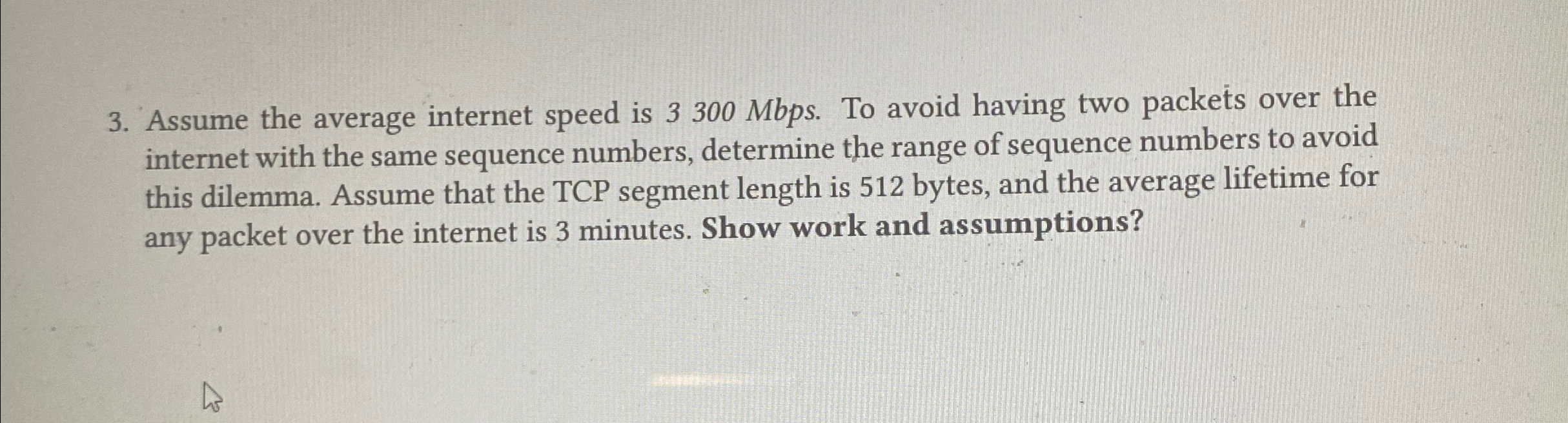 Assume the average internet speed is 3 3 0 0 M b