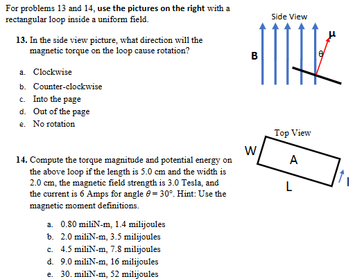 For problems 1 3 and 1 4 , use the pictures on