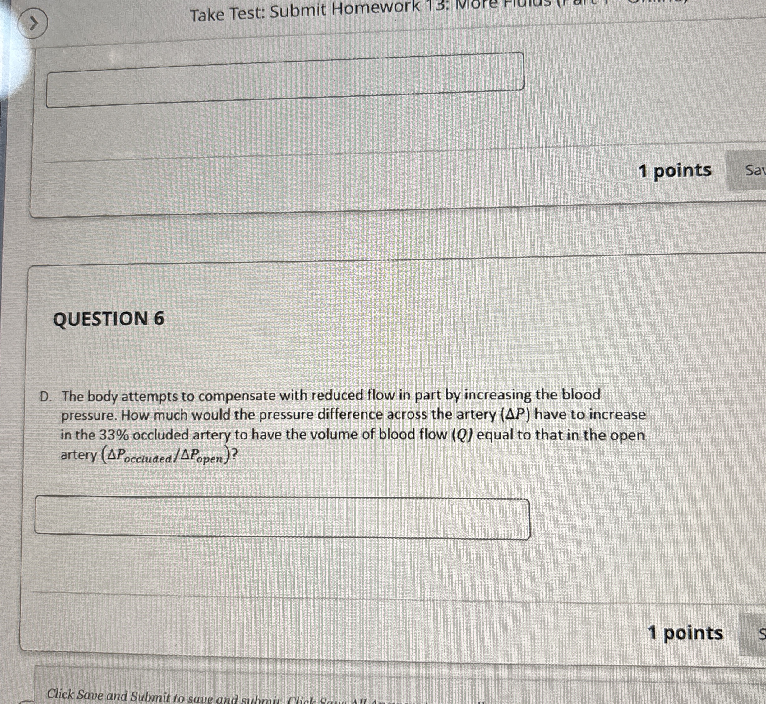 Take Test: Submit Homework 1 3 : Iviore Fiuius 1