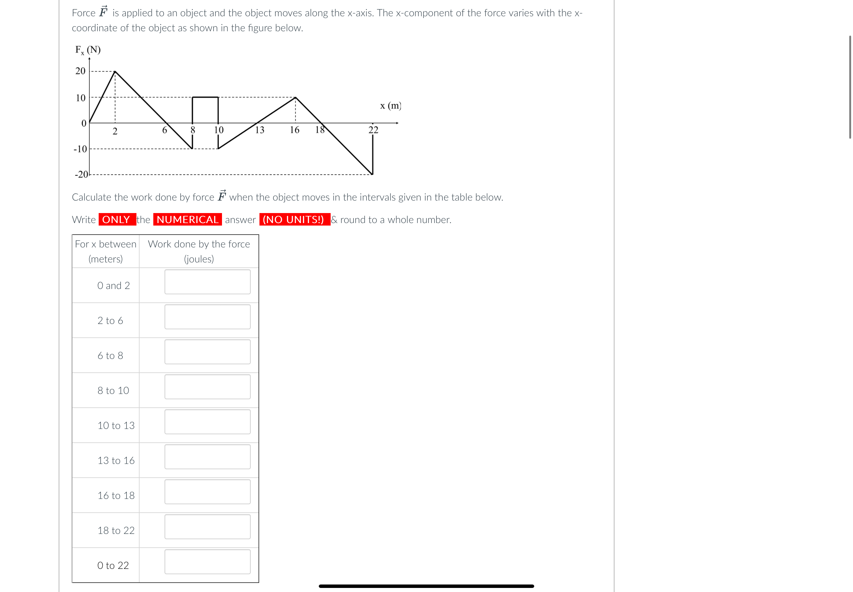 Force vec ( F ) is applied to an object and the