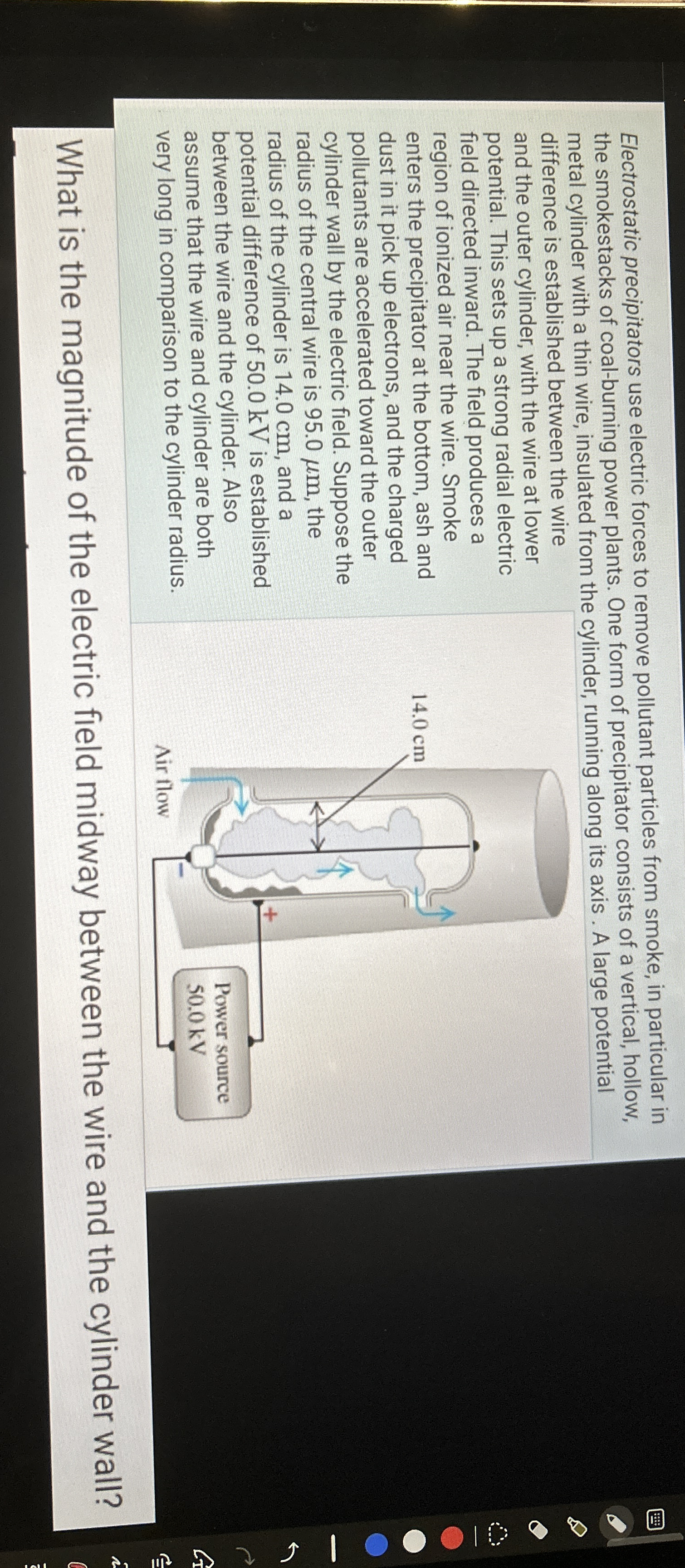 Electrostatic precipitators use electric forces