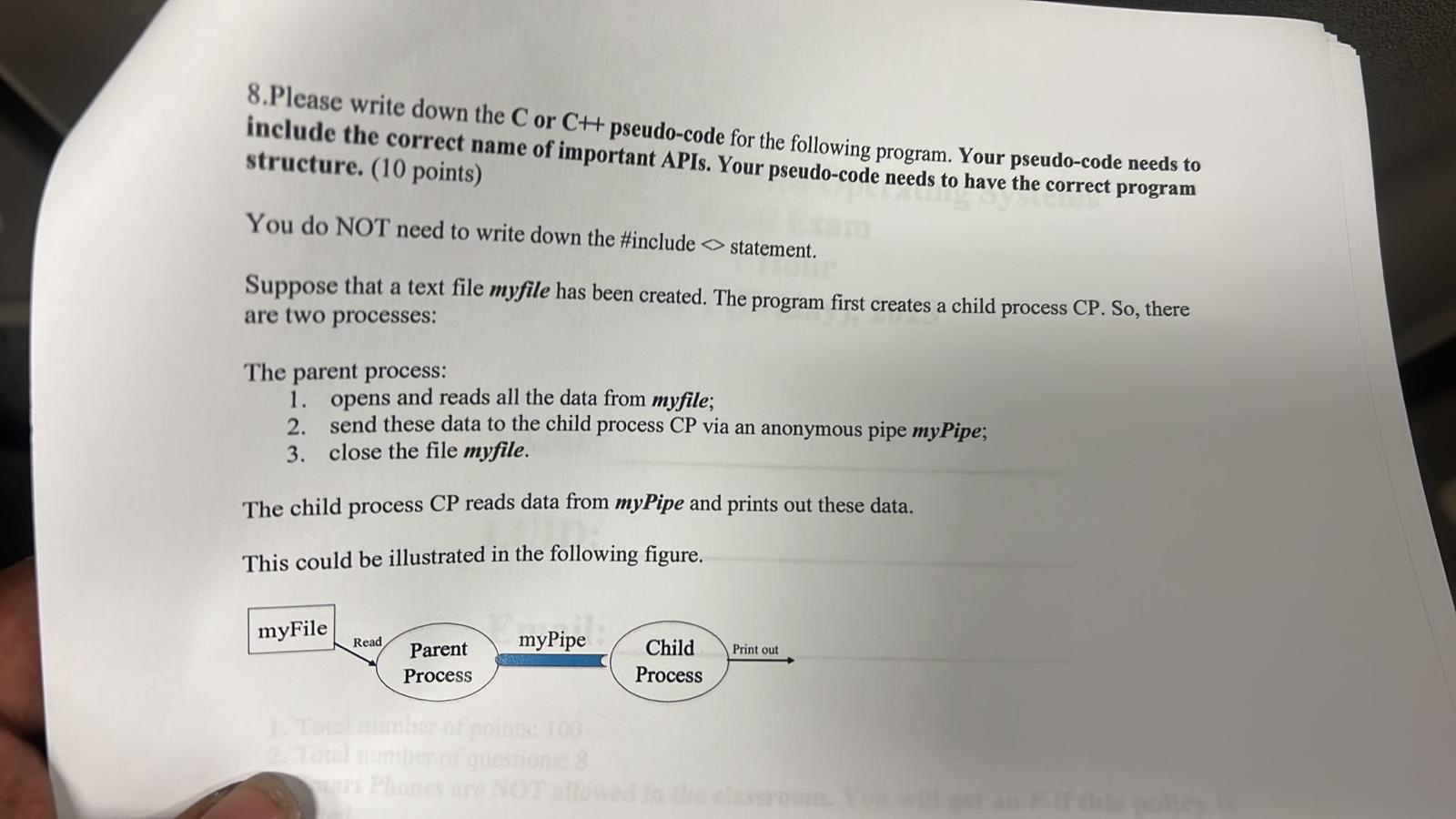 Please write down the C or C + + pseudo - code