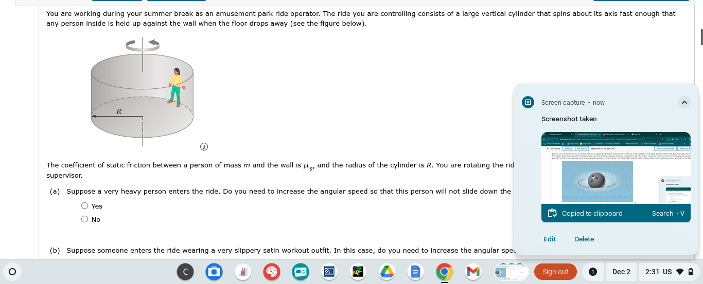 any person inside is held up against the wall