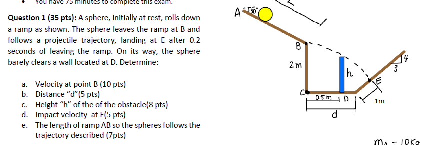 You have / s minutes to complete this exam.