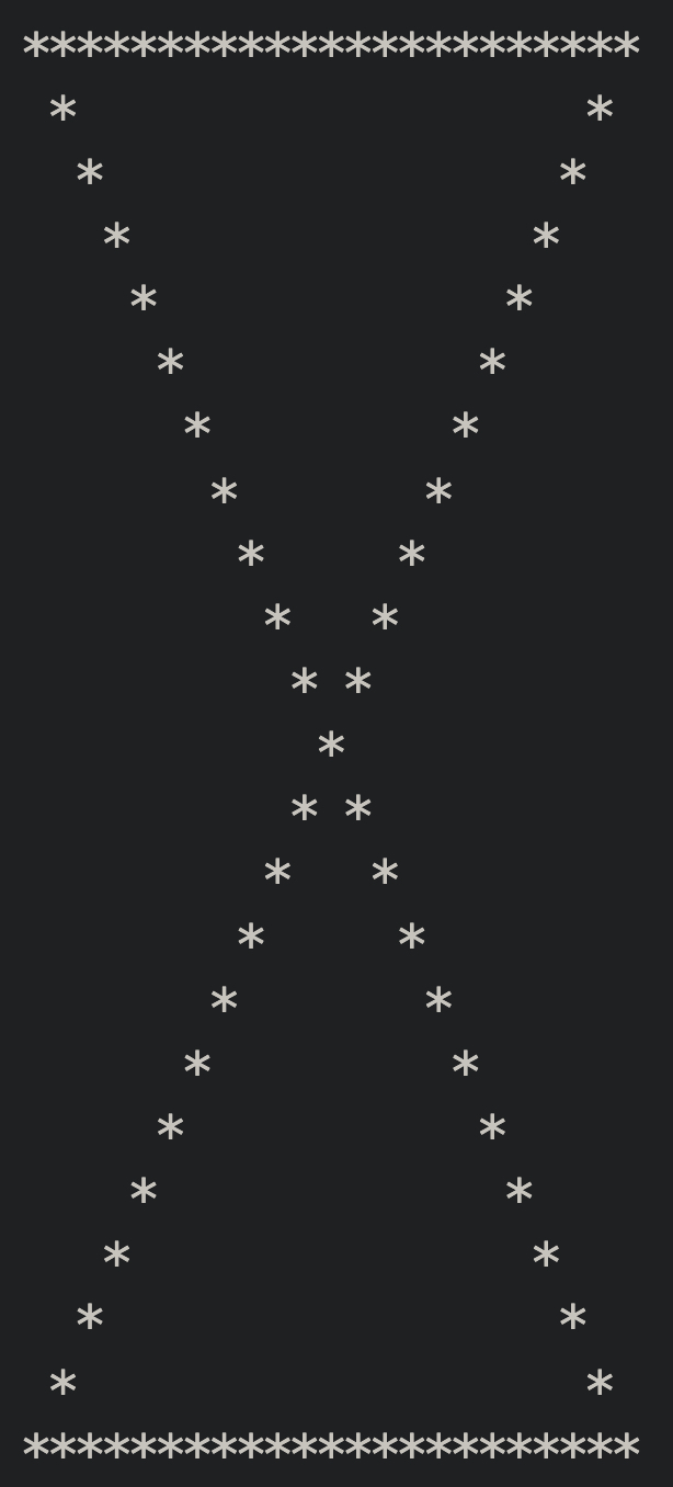 Create this shape using TURTLE in python, not