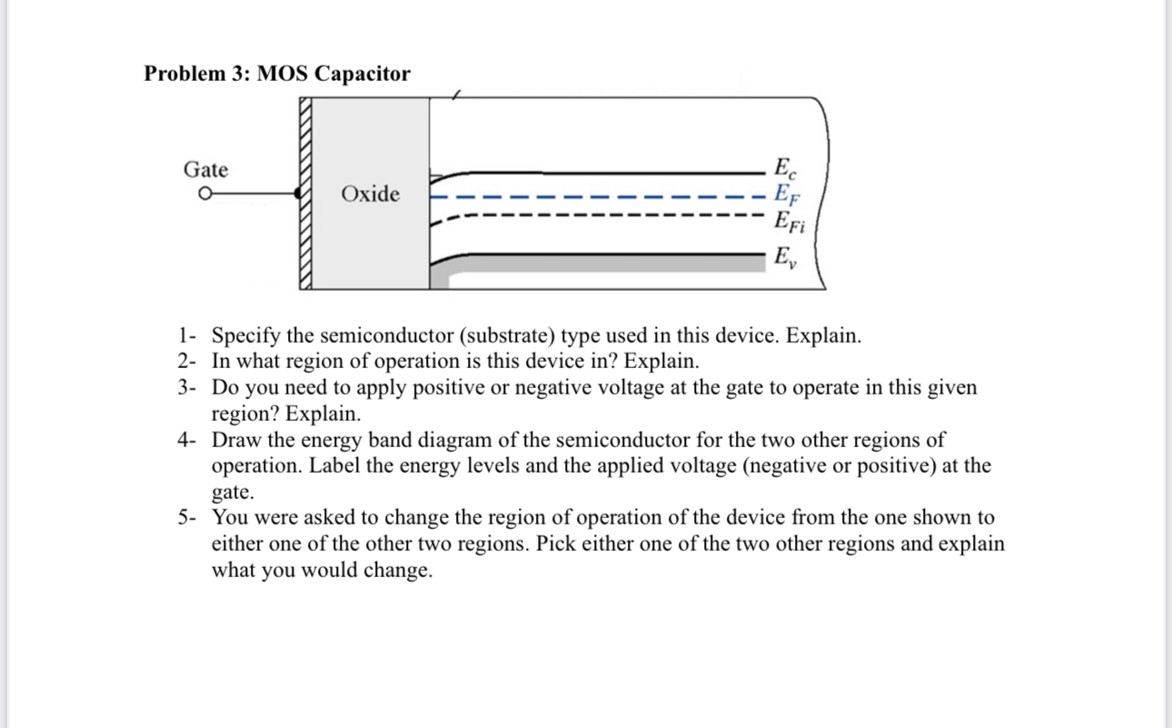 1 - Specify the semiconductor ( substrate ) type