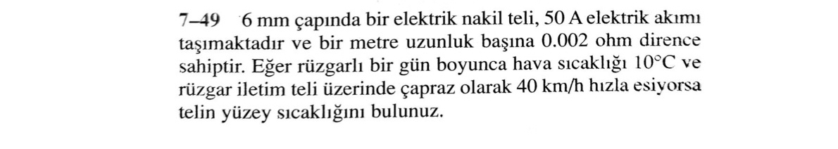 6 mm ap nda bir elektrik nakil teli, 5 0 A