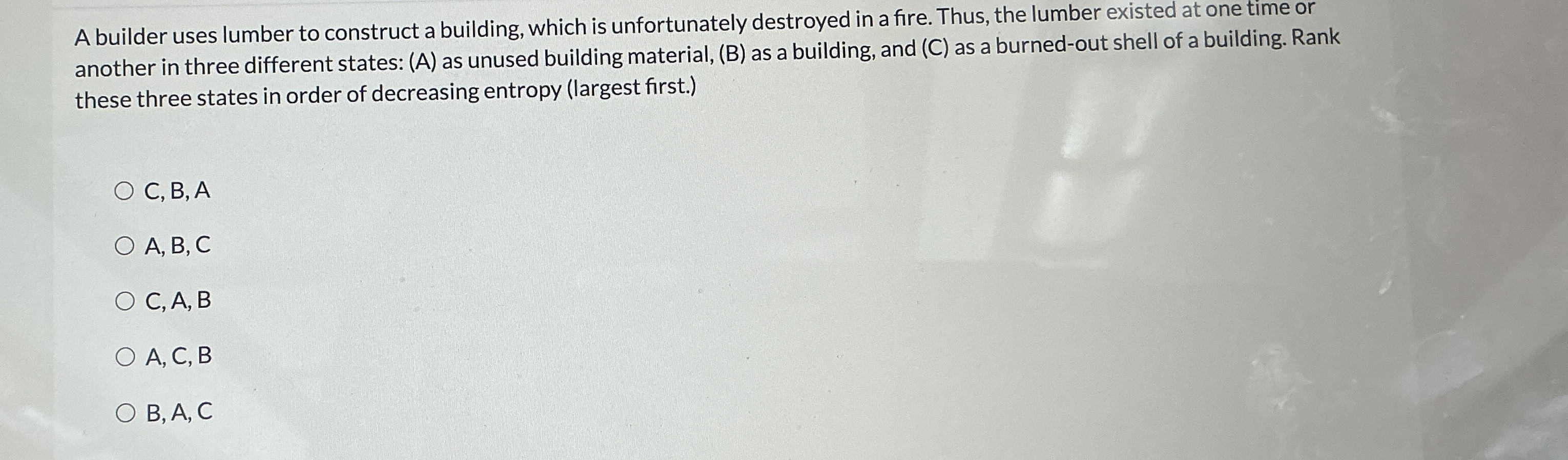 A builder uses lumber to construct a building,