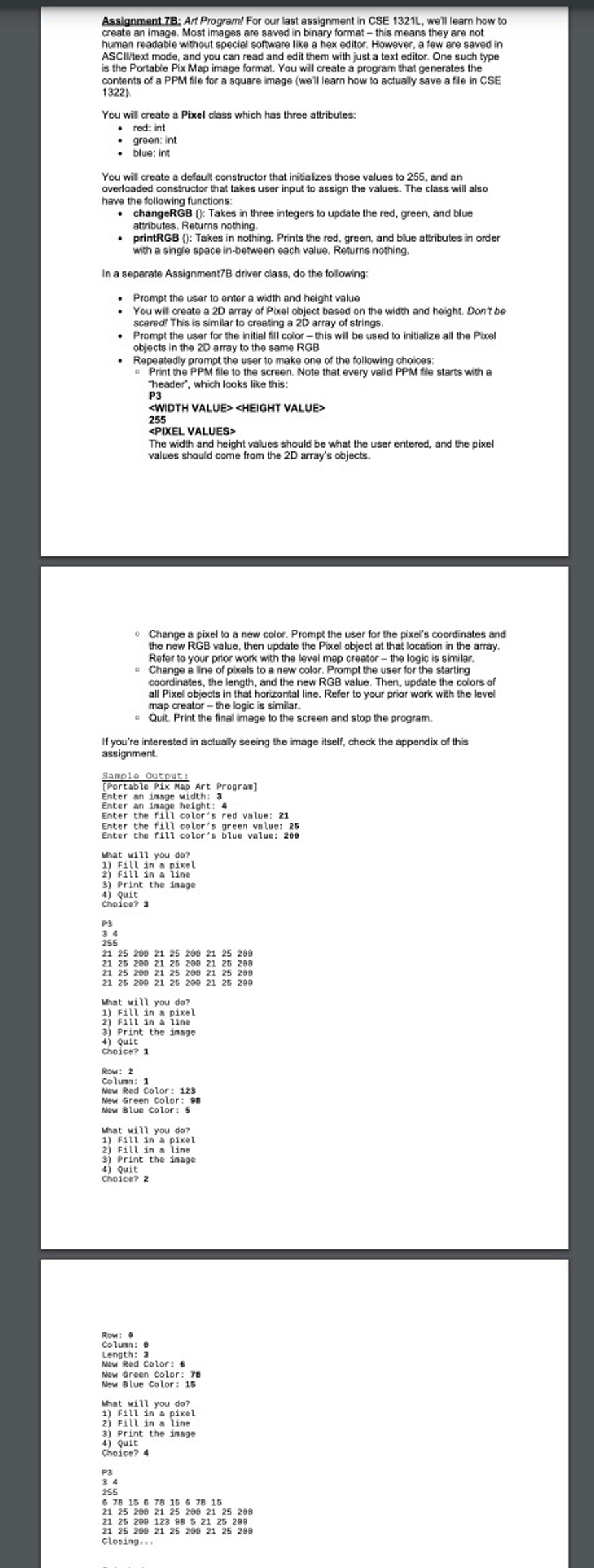 C + + PLEASE MAKE SURE ALL SAMPLES RUN
