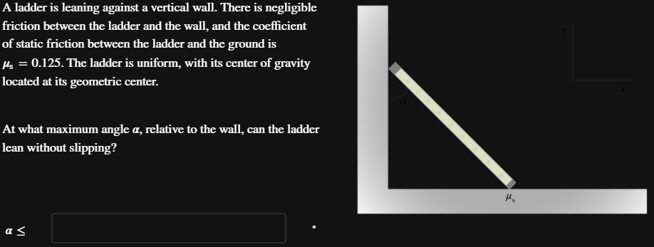 A ladder is leaning against a vertical wall.