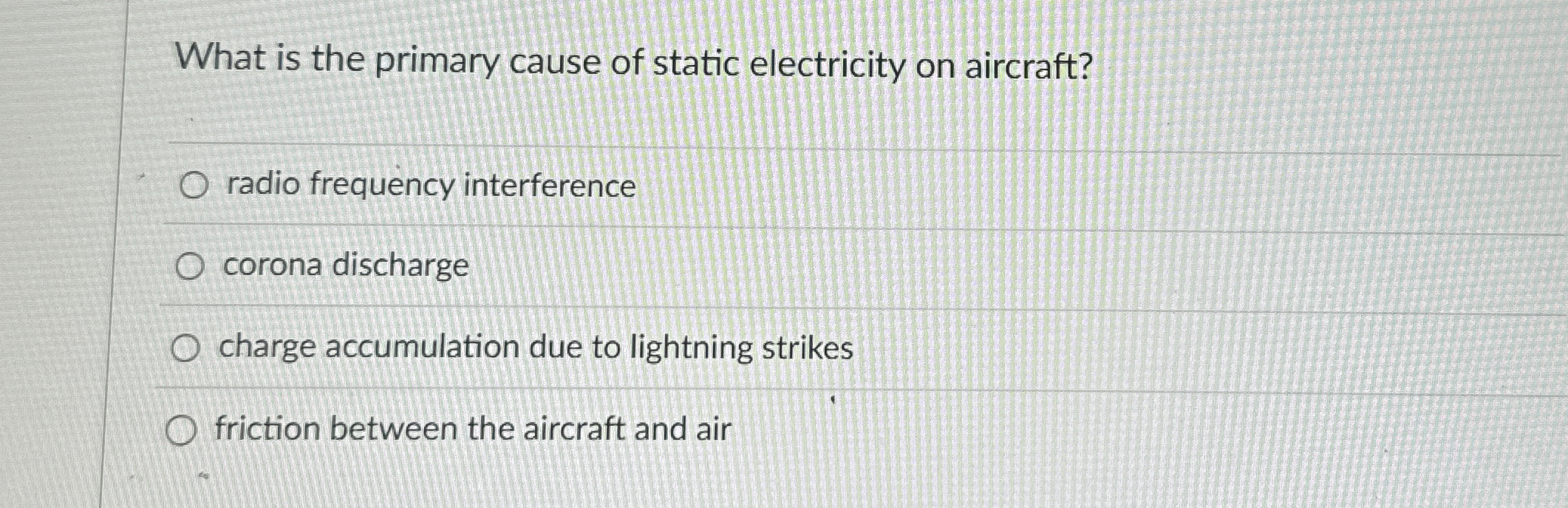 What is the primary cause of static electricity