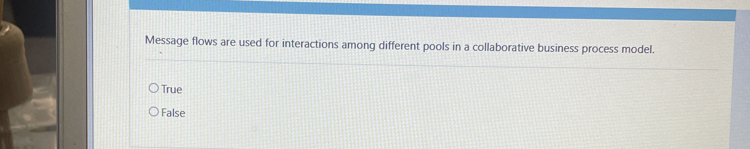 Message flows are used for interactions among
