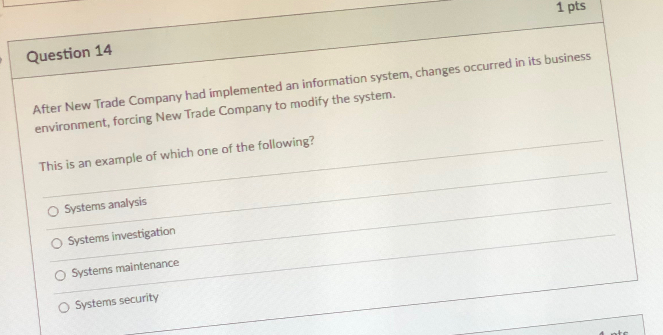 Question 1 4 After New Trade Company had