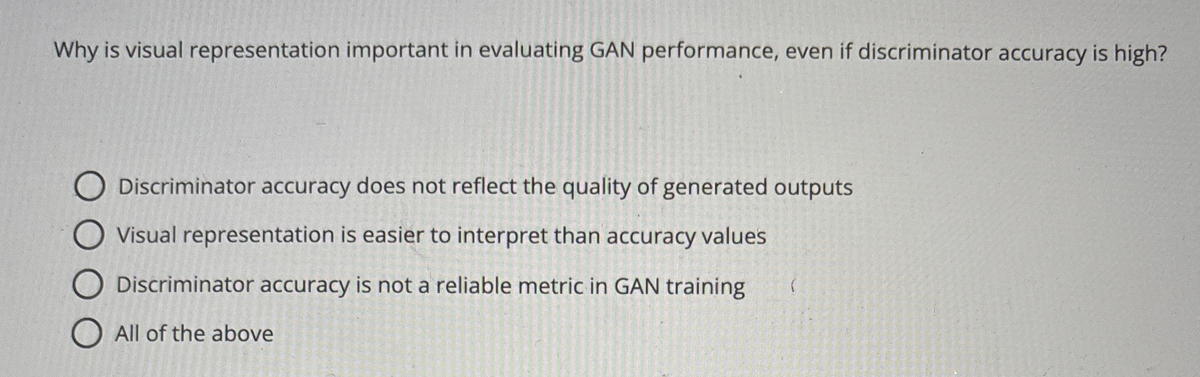 Why is visual representation important in