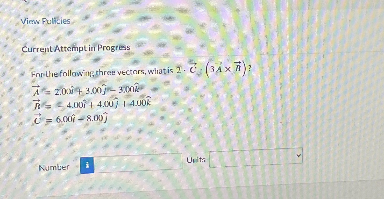 View Policies Current Attempt in Progress For the