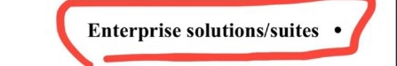 Enterprise solutions / suites