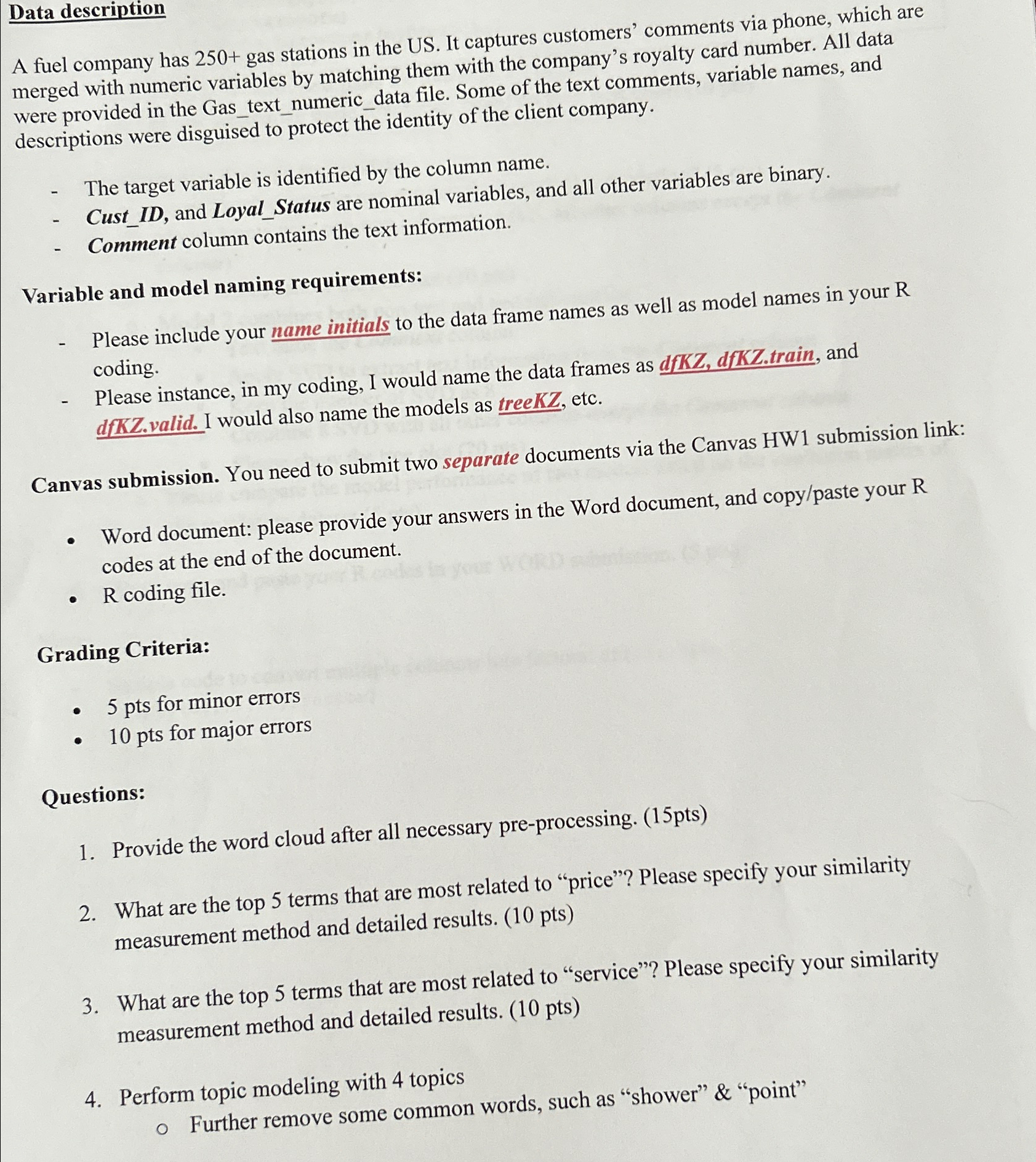 gastext.csv A fuel company has 2 5 0 + gas