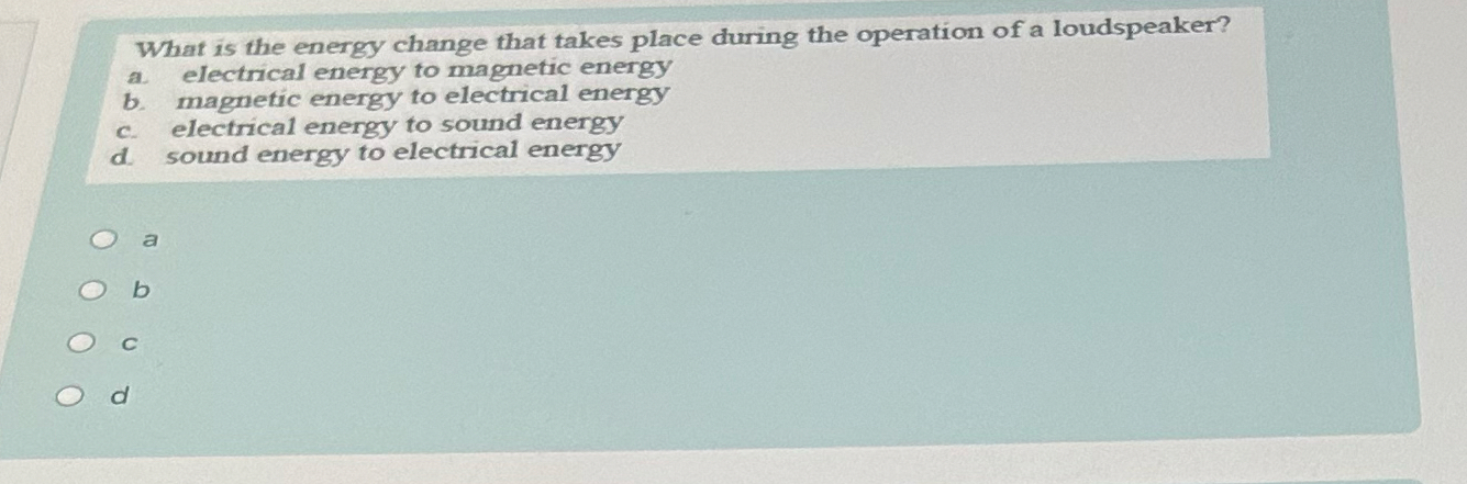 What is the energy change that takes place during