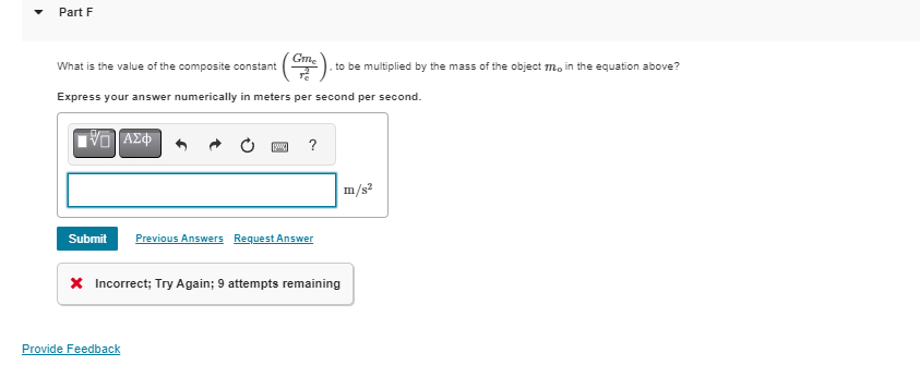 Part F What is the value of the composite