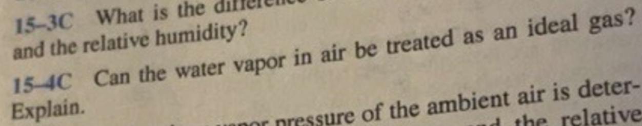 1 5 - 4 C Can the water vapor in air be treated