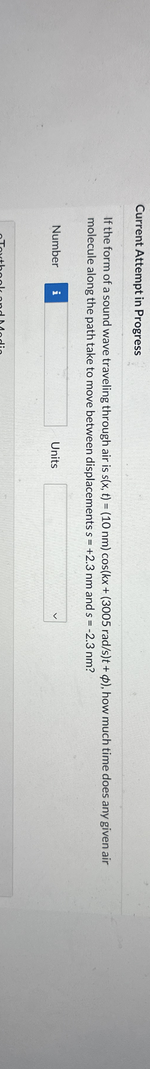 Current Attempt in Progress If the form of a