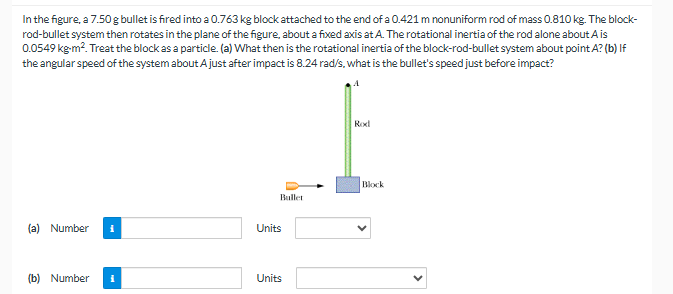 In the figure, a 7 . 5 0 g bullet is fired into a