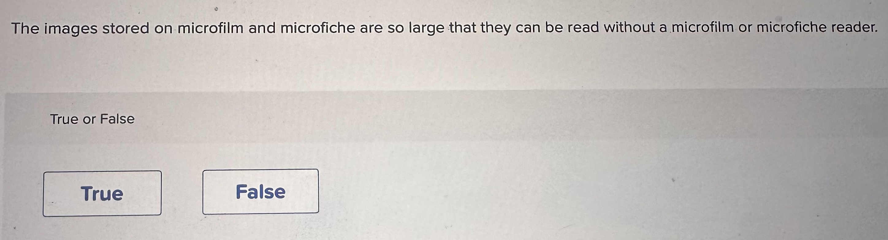 The images stored on microfilm and microfiche are