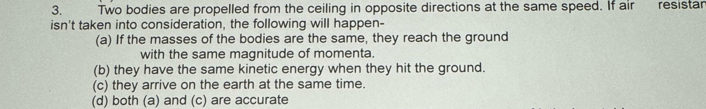 Two bodies are propelled from the ceiling in