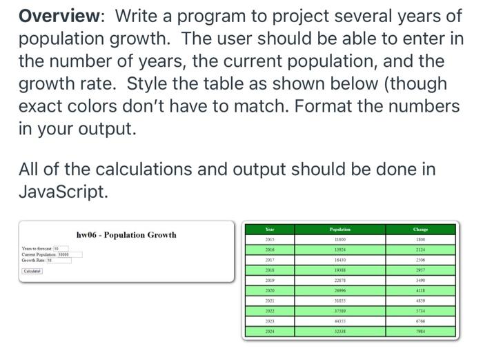 Help with the javascript part