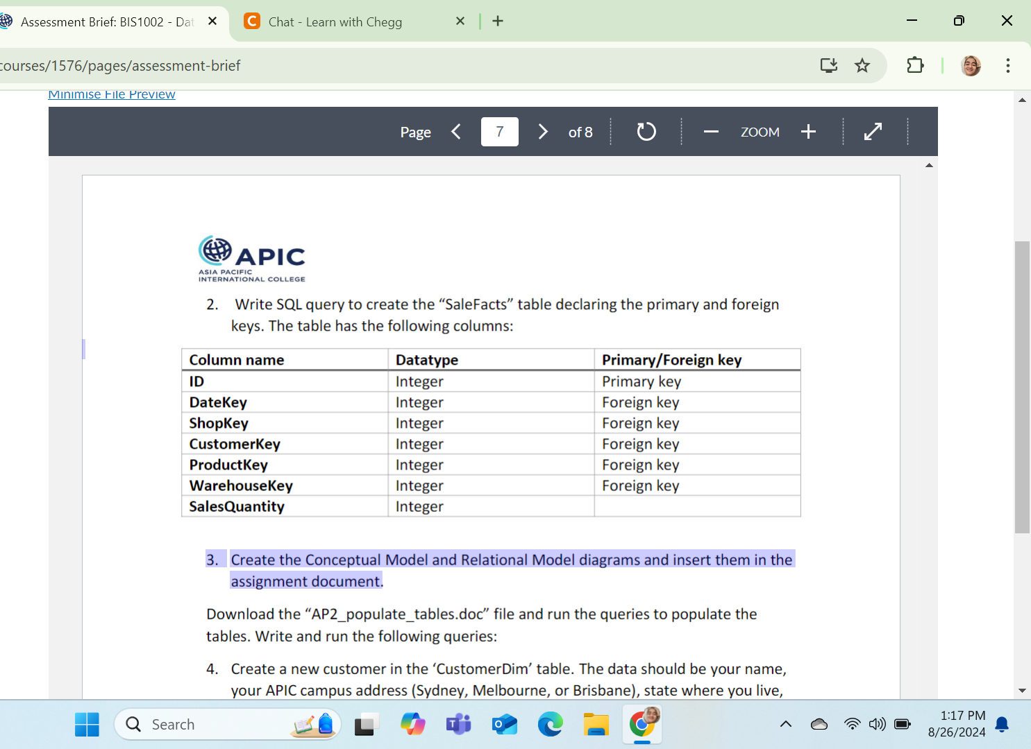 The Global Trading company sells various building