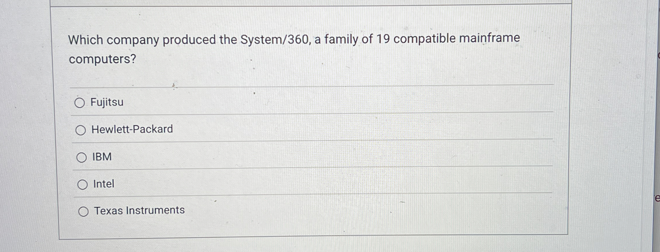 Which company produced the System ? 3 6 0 , a