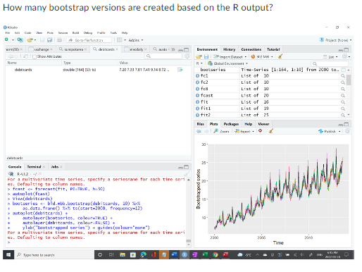 How many bootstrap versions are created based on