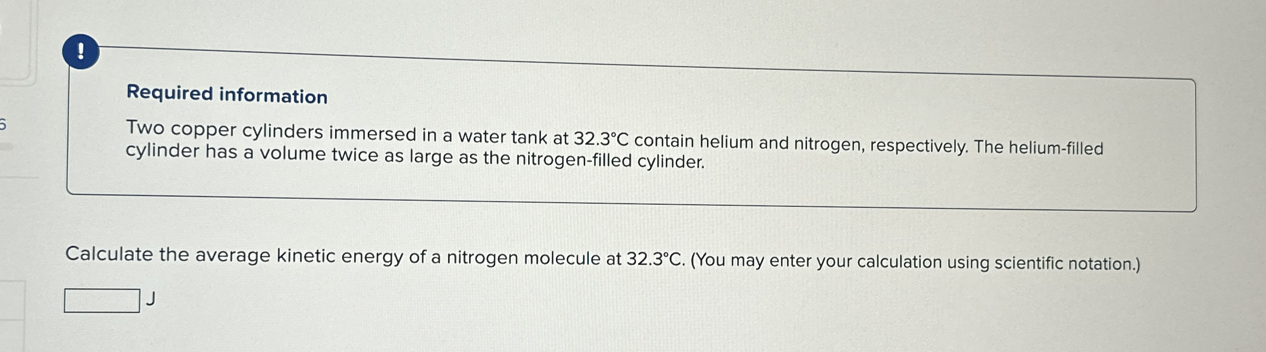 ! Required information Two copper cylinders