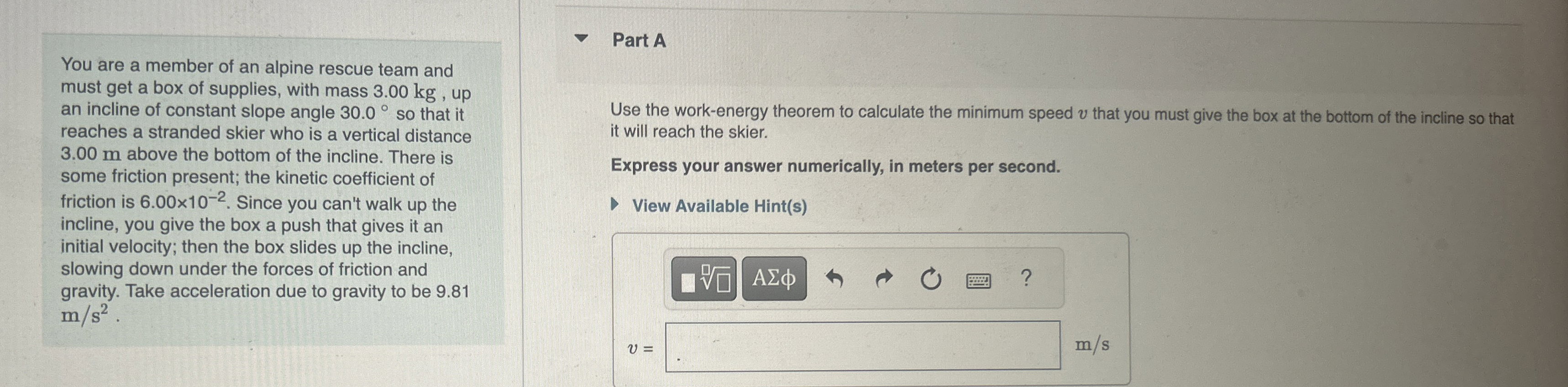 You are a member of an alpine rescue team and