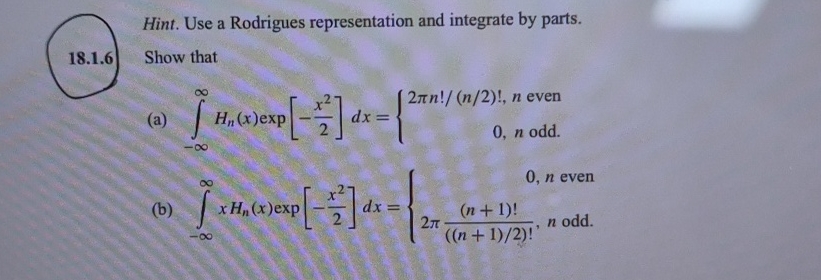 Hint. Use a Rodrigues representation and