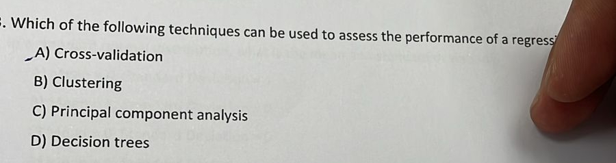 Which of the following techniques can be used to