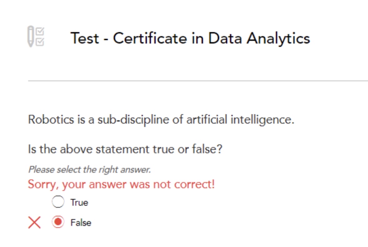 Robotics is a sub - discipline of artificial