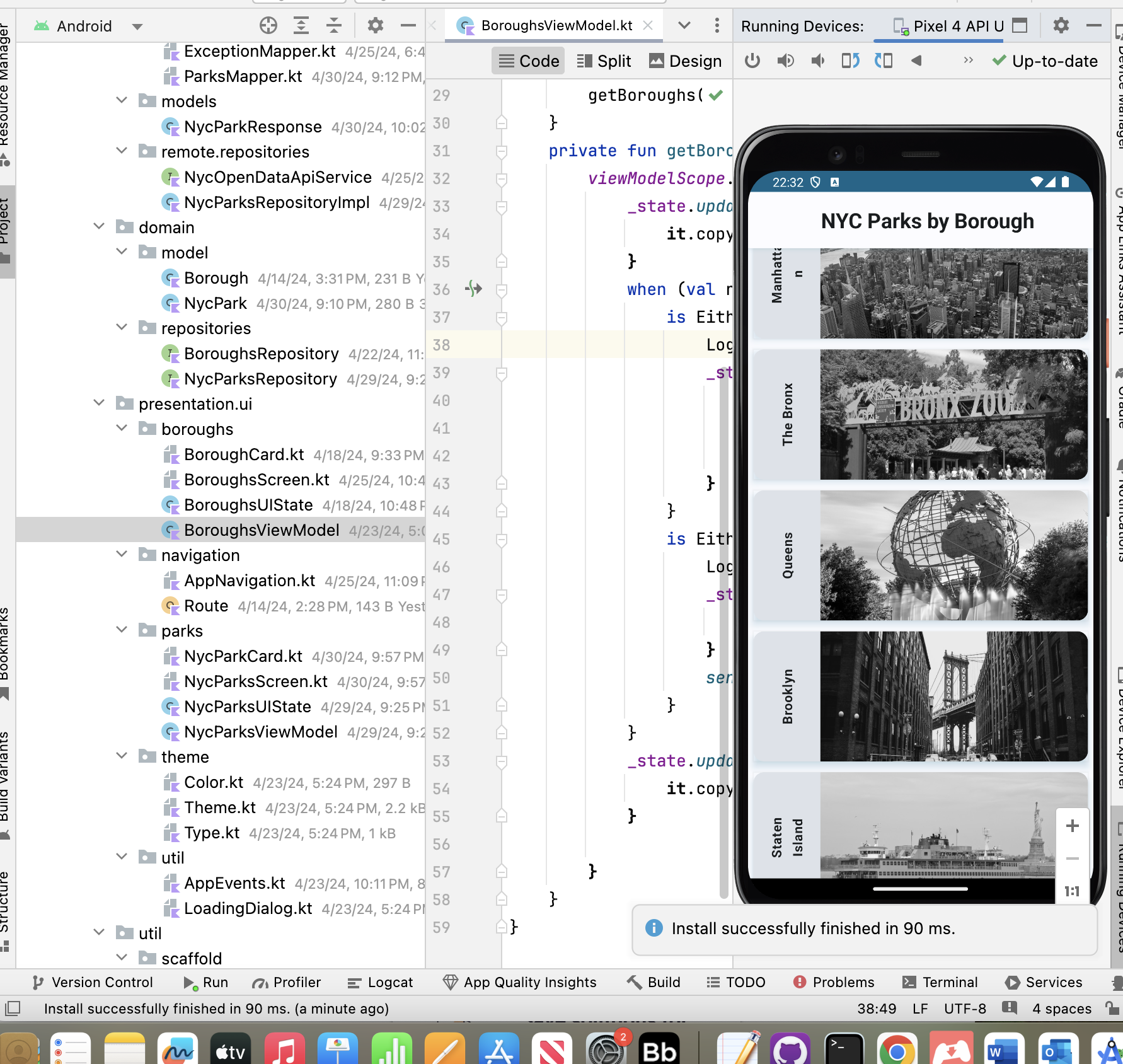 i created a list of 5 borough nyc in the first