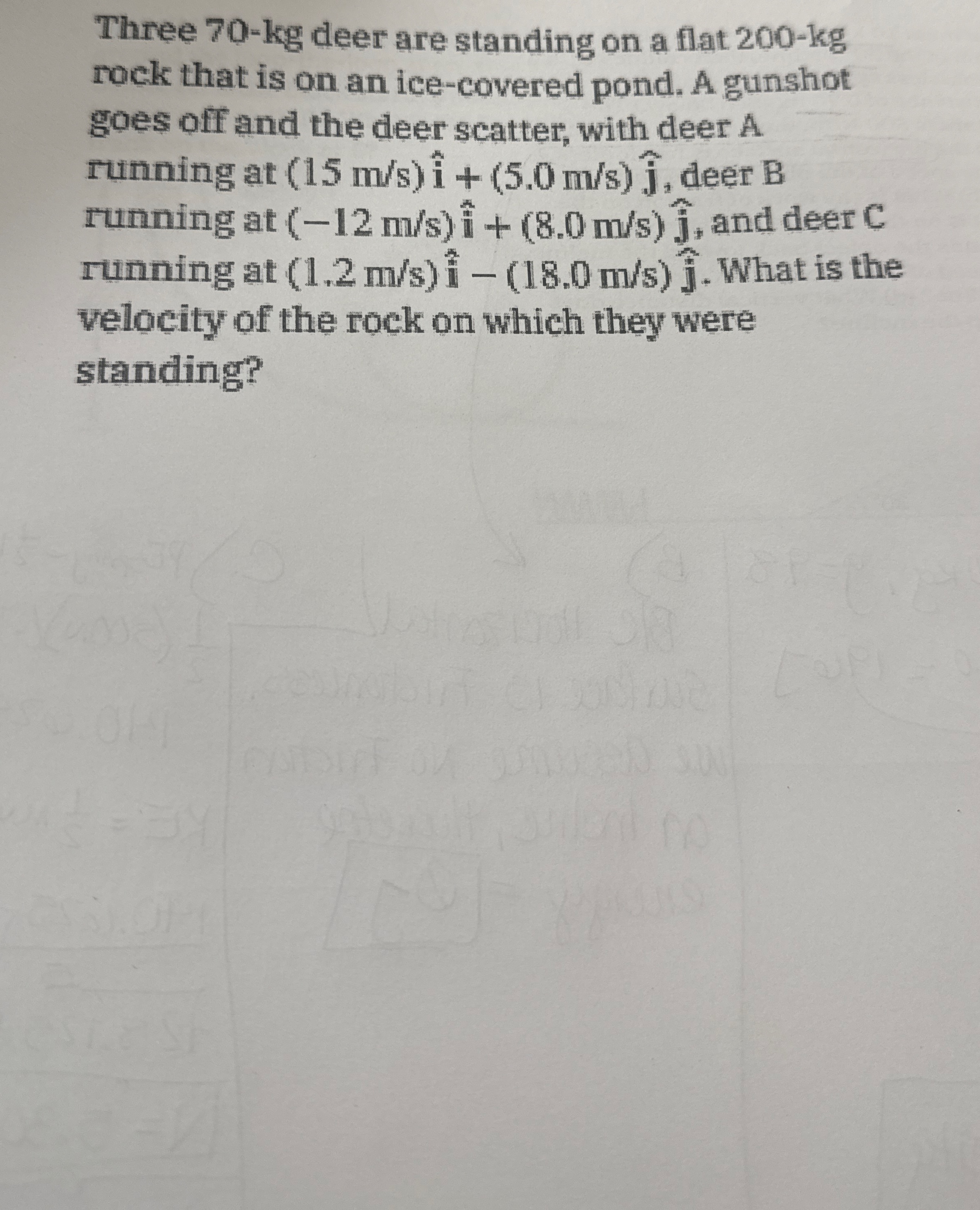 Three 7 0 - k g deer are standing on a flat 2 0 0