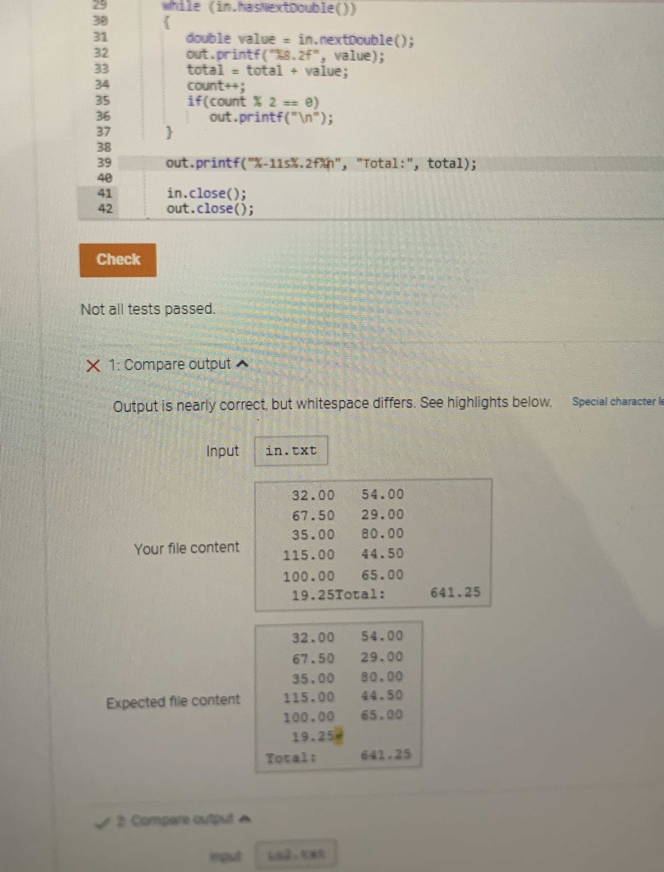 what is wrong with the code and what can i do to