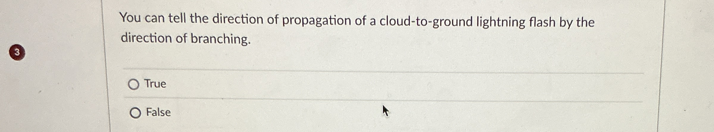 You can tell the direction of propagation of a